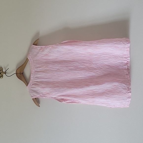 Tommy Bahama Pink Striped Linen Tank Top Size Medium - Picture 5 of 7